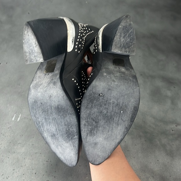 Jeffrey Campbell Studded Cutout Leather Booties - Picture 6 of 6